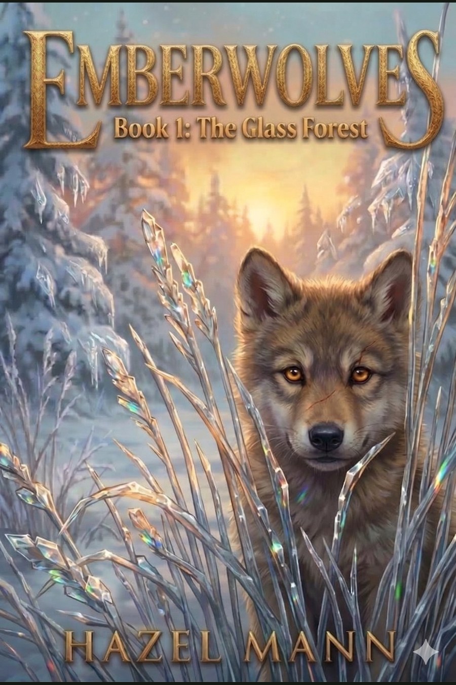 Cover of Emberwolves Book 1: The Glass Forest